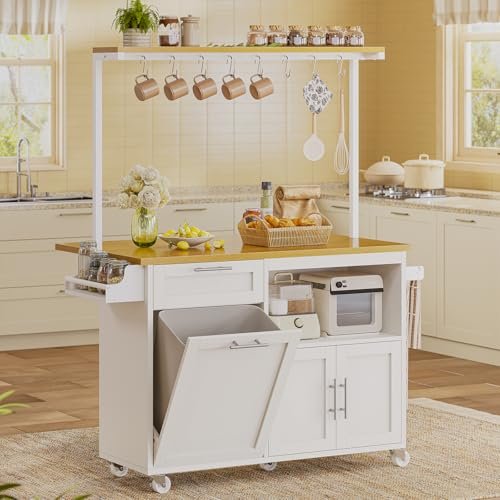 10X10 Kitchen Designs With Island Ideas Featuring Stylish Rolling Carts 7 10x10 kitchen designs with island