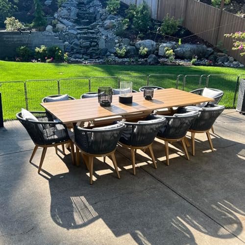 11 Piece Outdoor Dining Sets: Stylish Comfort for Your Backyard Gatherings 13 11 piece outdoor dining sets