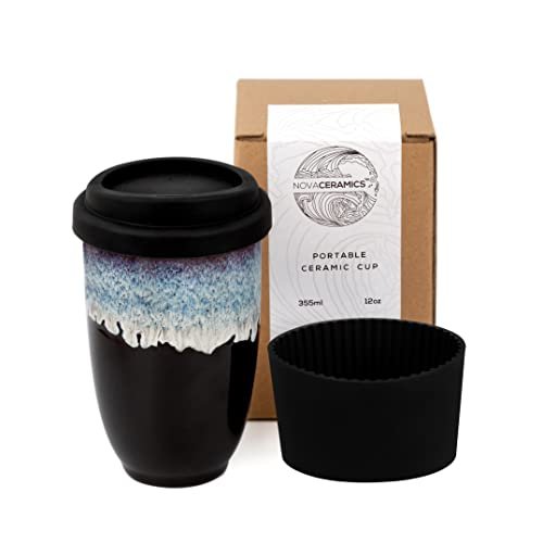 12 Oz Ceramic Travel Mug: Stylish, Insulated, and Perfect for On-the-Go 17 12 oz ceramic travel mug