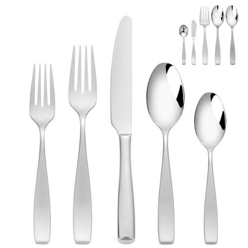 18 10 Flatware Service for 12: Durable Elegant Stainless Steel Set Review 1 18 10 flatware service for 12