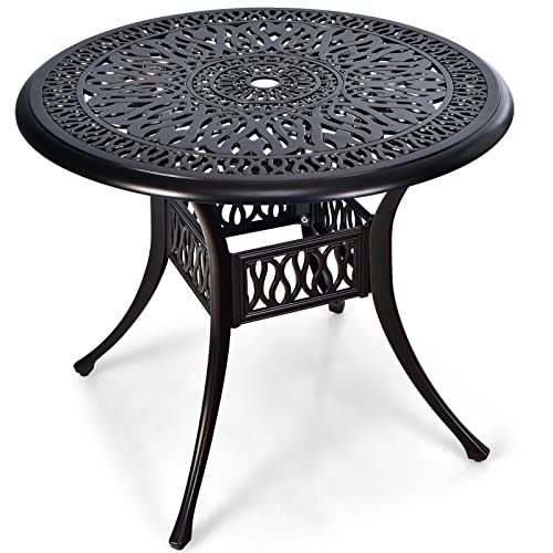 36 Round Outdoor Dining Table: Stylish, Weather-Resistant Patio Essentials 11 36 round outdoor dining table