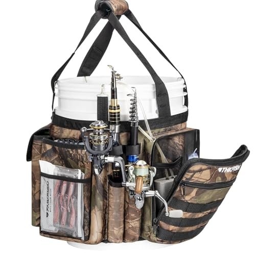 5 Gallon Bucket Ice Fishing Rod Holder: Ultimate Organizer for Anglers 7 5 gallon bucket ice fishing rod holder