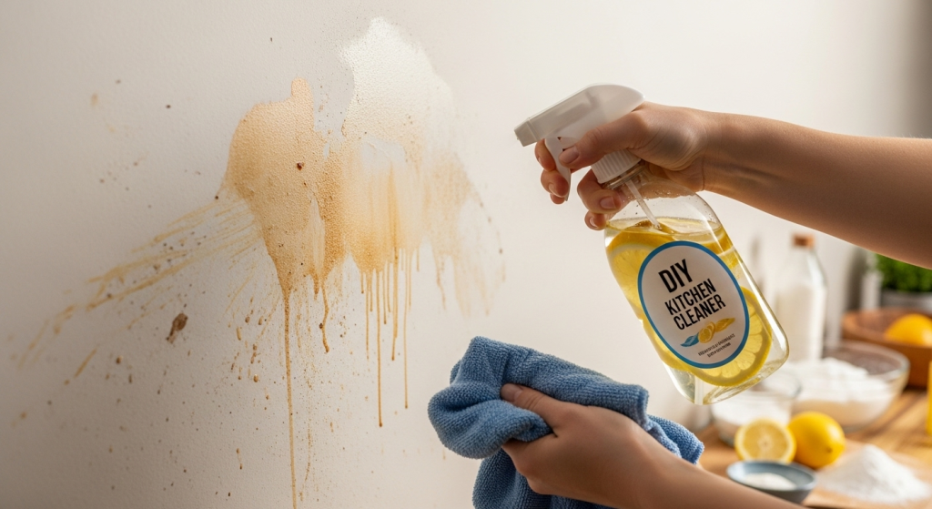 Stains on Kitchen Walls What to Use: Effective Solutions 4 Diy Cleaning Solutions