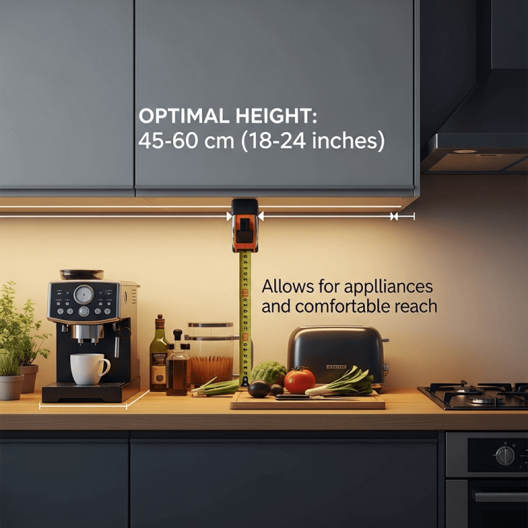 What Height from Kitchen Worktop to Wall Unit: Expert Guide 15 What Height from Kitchen Worktop to Wall Unit Expert Guide