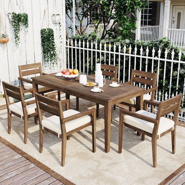 Acacia Wood Outdoor Dining Table: Durable Elegance for Your Patio 17 acacia wood outdoor dining table