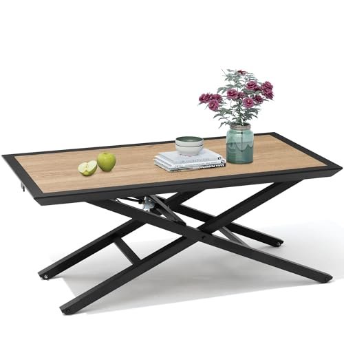 Adjustable Height Outdoor Coffee Dining Table: Stylish Versatile Patio Essential 1 adjustable height outdoor coffee dining table 1
