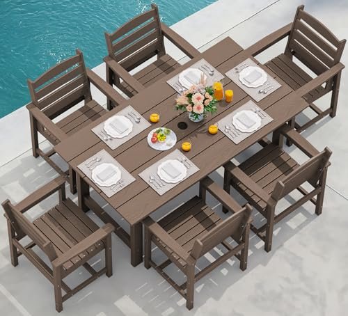 All Weather Outdoor Dining Sets for Stylish and Durable Patio Living 7 all weather outdoor dining sets