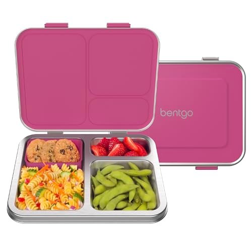 Bentgo Stainless Steel Lunch Box: Durable, Leak-Proof, Perfect for Kids 11 bentgo stainless steel lunch