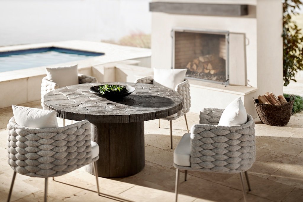 bernhardt outdoor dining table