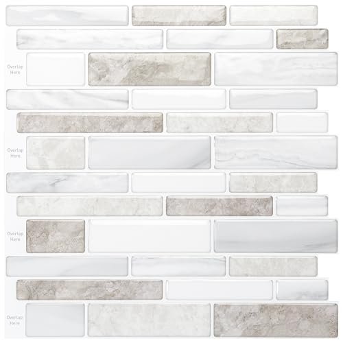 Best Backsplash for Cream Cabinets: Top Peel and Stick Tiles Reviewed 17 best backsplash for cream cabinets