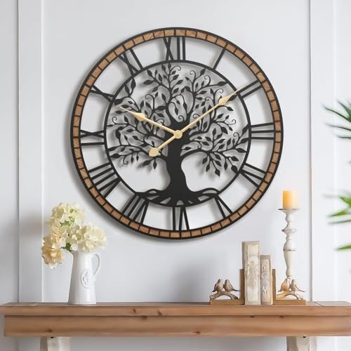 Best Extra Large Wall Clocks for Living Room: Stylish Silent Decor Choices 15 best extra large wall clocks for living room