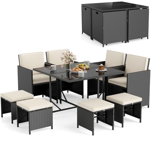 Best Outdoor Dining New York: Top Patio Sets for Stylish Backyard Meals 3 Elegant outdoor dining set in a New York backyard