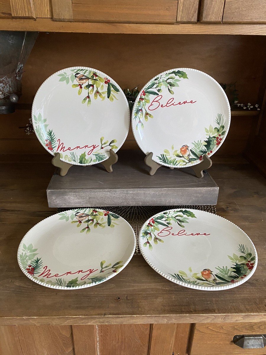 better homes and gardens christmas dinnerware