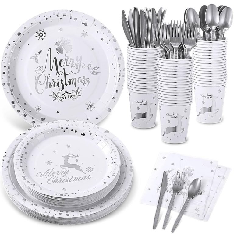 Black And White Christmas Dinnerware: Elegant Festive Touch 15 black and white christmas dinnerware