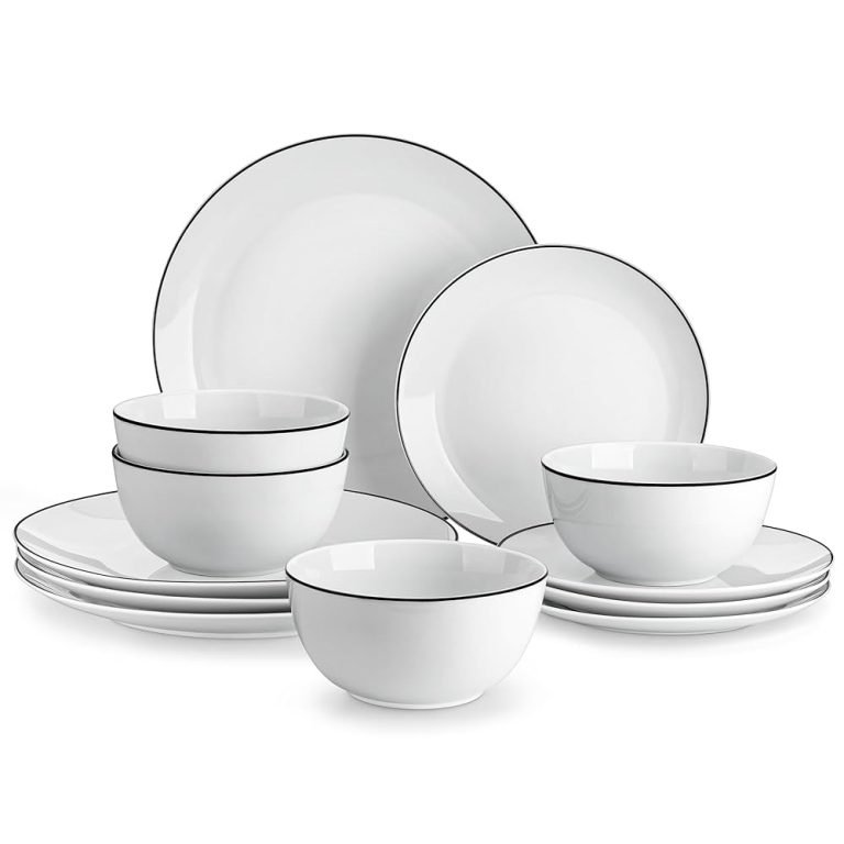 Black And White Dinnerware Sets Modern: Timeless Elegance 15 black and white dinnerware sets modern