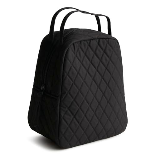 Black Vera Bradley Lunch Box: Stylish Insulated Tote for Work & Outdoors 9 black vera bradley lunch