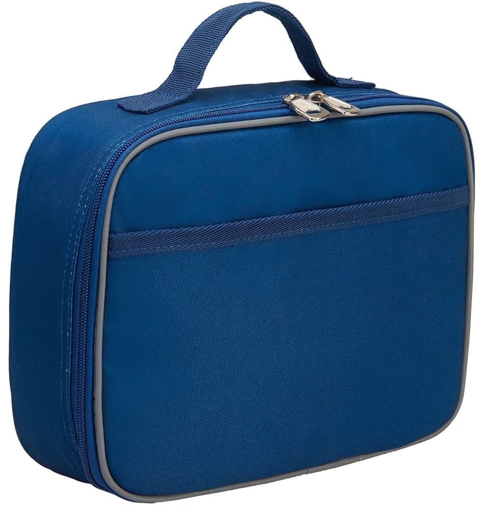 blue lunch box for school