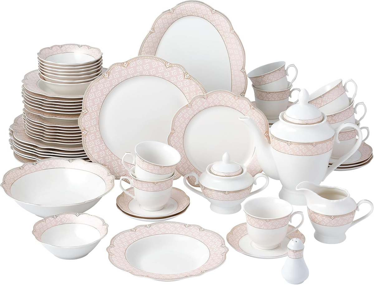 bone china dinnerware set for 8