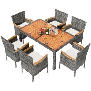 build a outdoor dining table