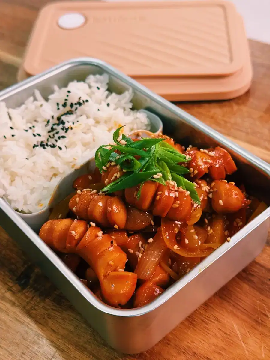 can i fry vegetarian sausages lunch