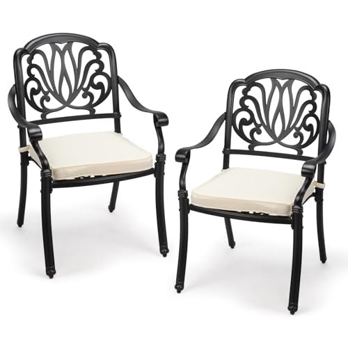 Cast Iron Outdoor Dining Chairs: Stylish Comfort for Your Patio Seating 5 cast iron outdoor dining chairs
