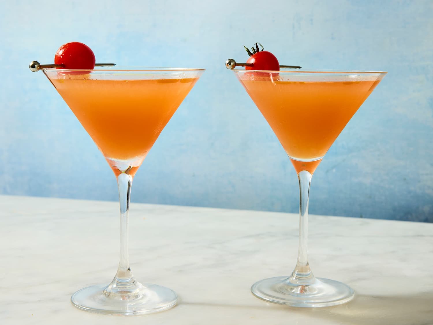 cocktails served in martini glass