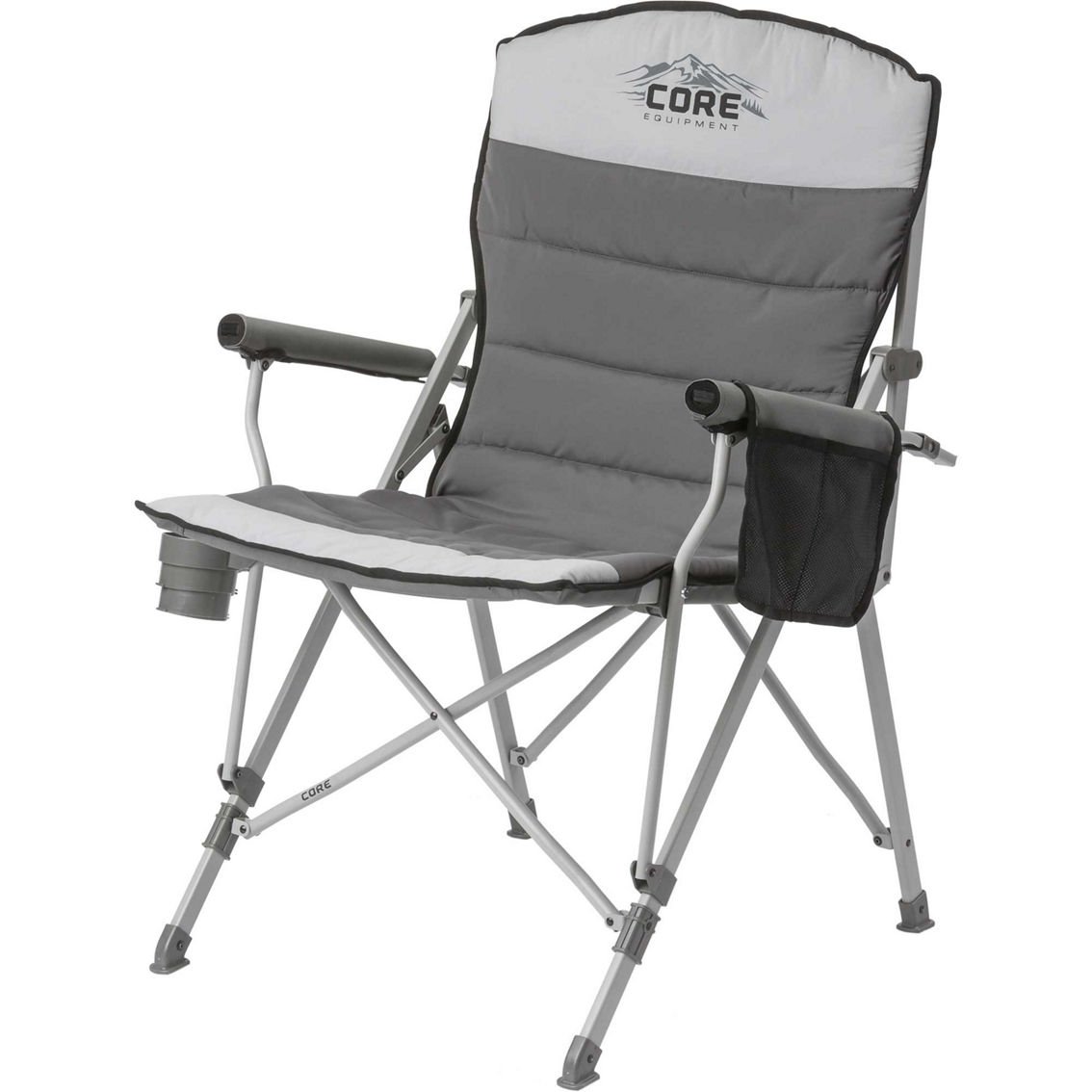 core padded hard arm chair