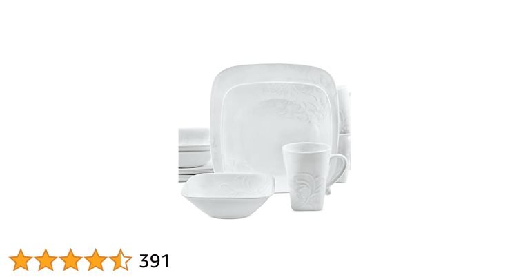 Corelle Cherish 16 Pc Dinnerware Set: Elegant Dining Essentials 13 corelle cherish 16 pc dinnerware set