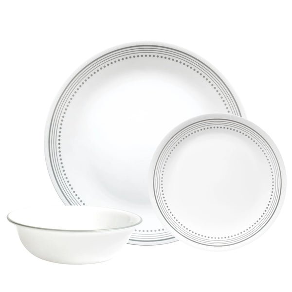 Corelle Dinnerware Set Mystic Gray: Stylish & Durable Choice 15 corelle dinnerware set mystic gray