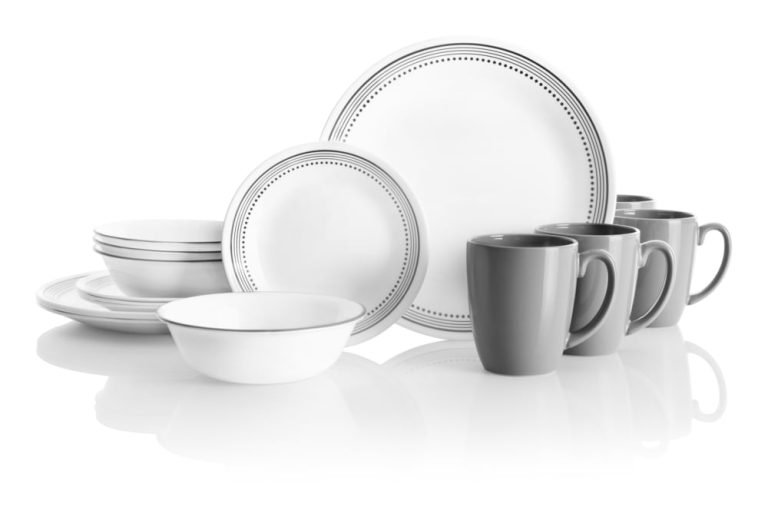 Corelle Mystic Gray Dinnerware Set: Stylish Dining Elegance 13 corelle mystic gray dinnerware set