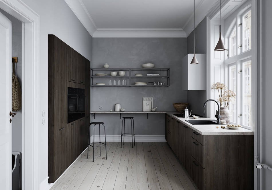 Dark Grey Kitchen What Colour Walls