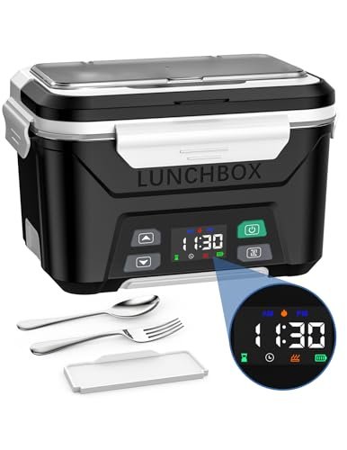 East Oak Cordless Electric Lunch Box: Ultimate Portable Heated Food Warmer 5 east oak cordless electric lunch