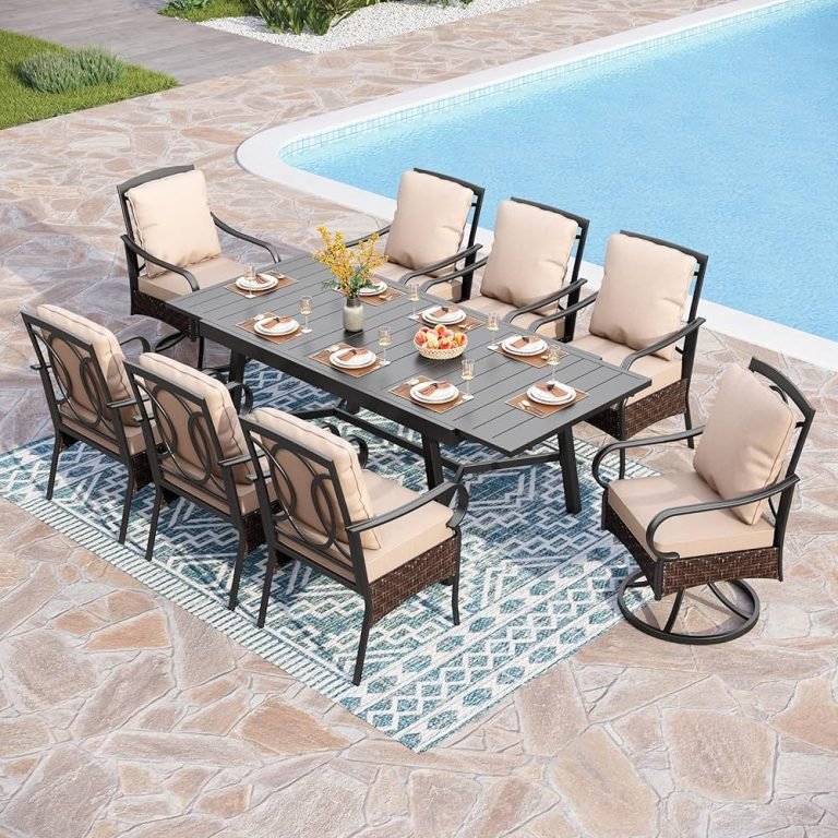 Extra Large Outdoor Dining Table: Ultimate Guide for Spacious Gatherings 7 extra large outdoor dining table