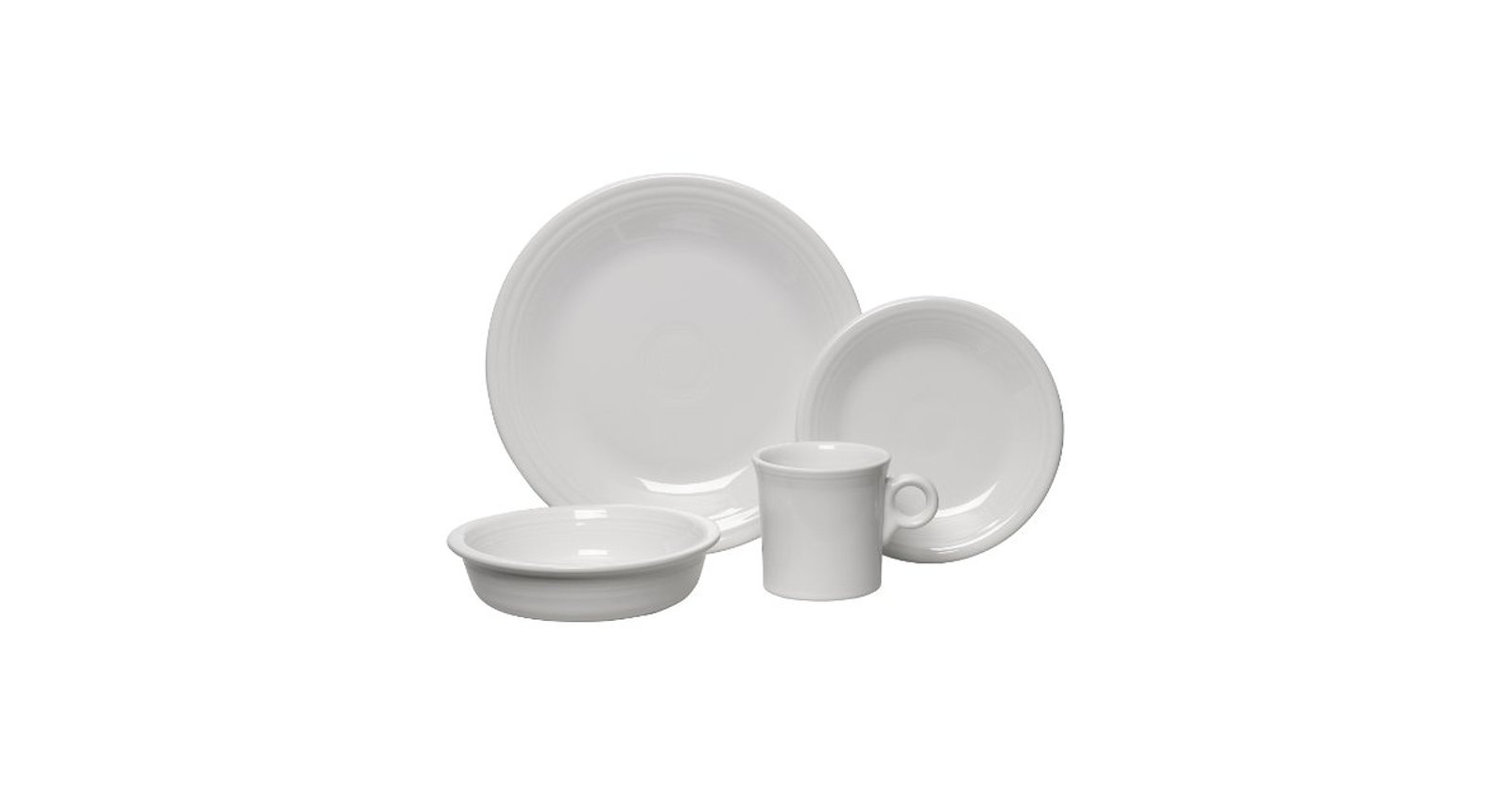 fiesta 4 piece dinnerware place setting