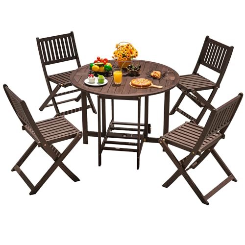 Foldable Outdoor Dining Table And Chairs: Top Space-Saving Patio Sets Reviewed 11 foldable outdoor dining table and chairs