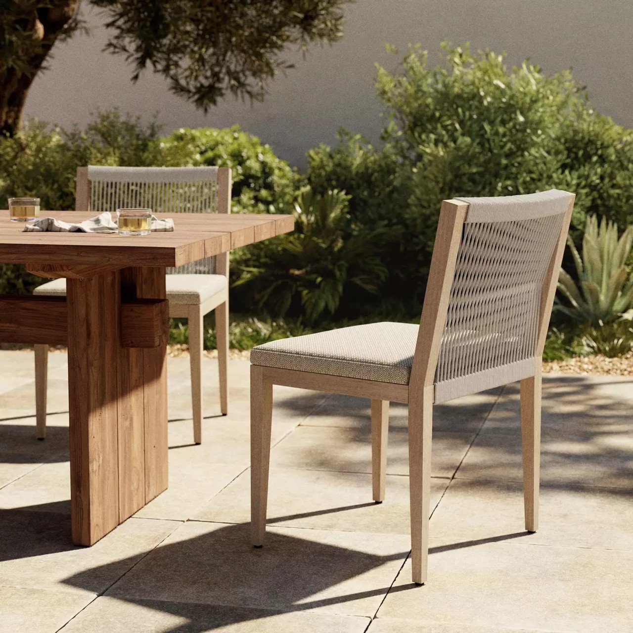 four hands outdoor dining chairs