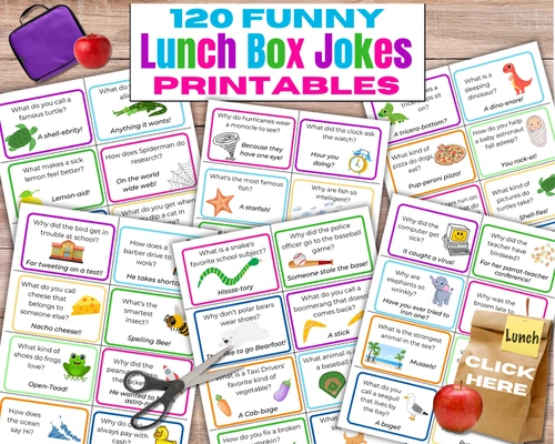 Free Printable Lunch Box Jokes: Hilarious Fun for Kids! 11 free printable lunch box jokes