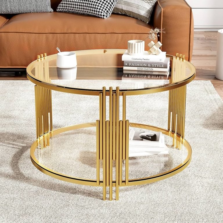 Gold And Glass Cocktail Table: Elegant Centerpiece for Modern Living 19 gold and glass cocktail table