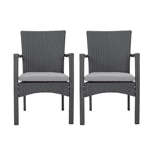 Gray Wicker Outdoor Dining Chairs: Stylish Comfort for Your Patio Seating 17 gray wicker outdoor dining chairs