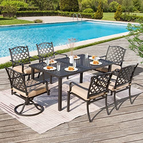 Hampton Bay 7 Piece Outdoor Dining Set: Stylish Comfort for Your Backyard 7 hampton bay 7 piece outdoor dining set