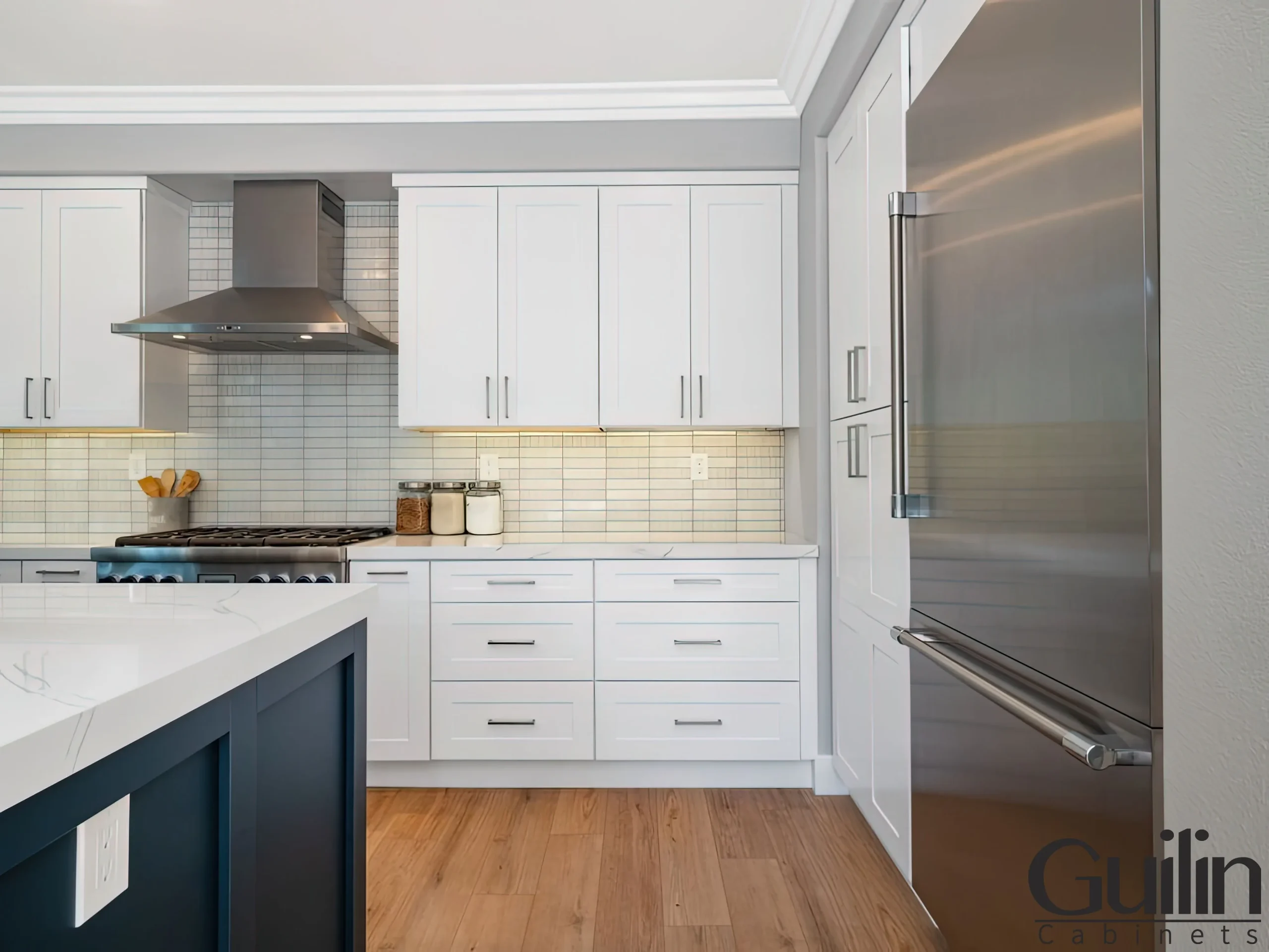 Measuring height for kitchen wall units installation
