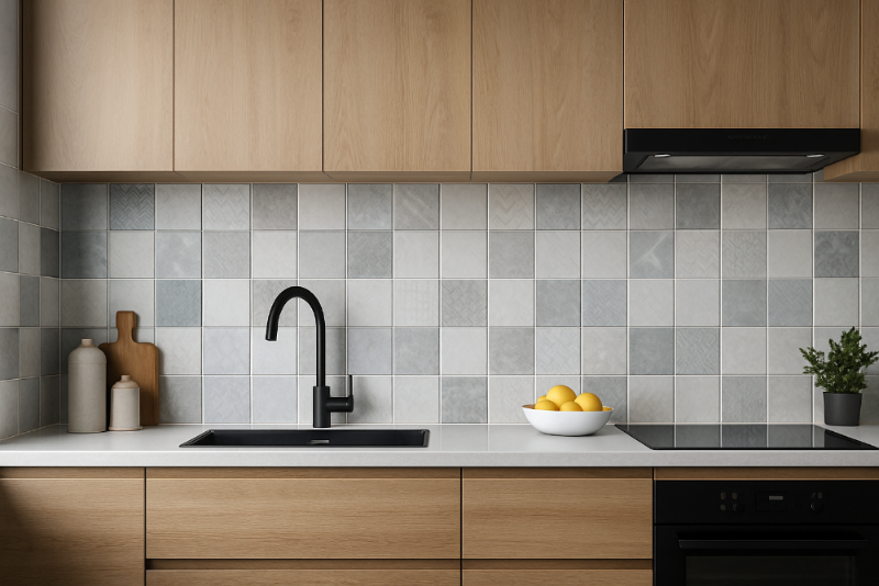 how long to tile a kitchen wall