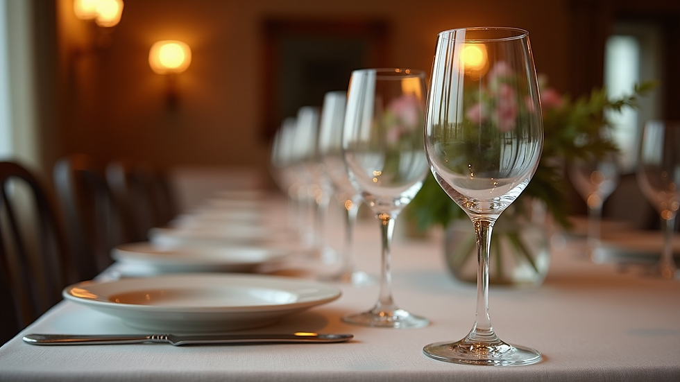 how might glassware be used differently