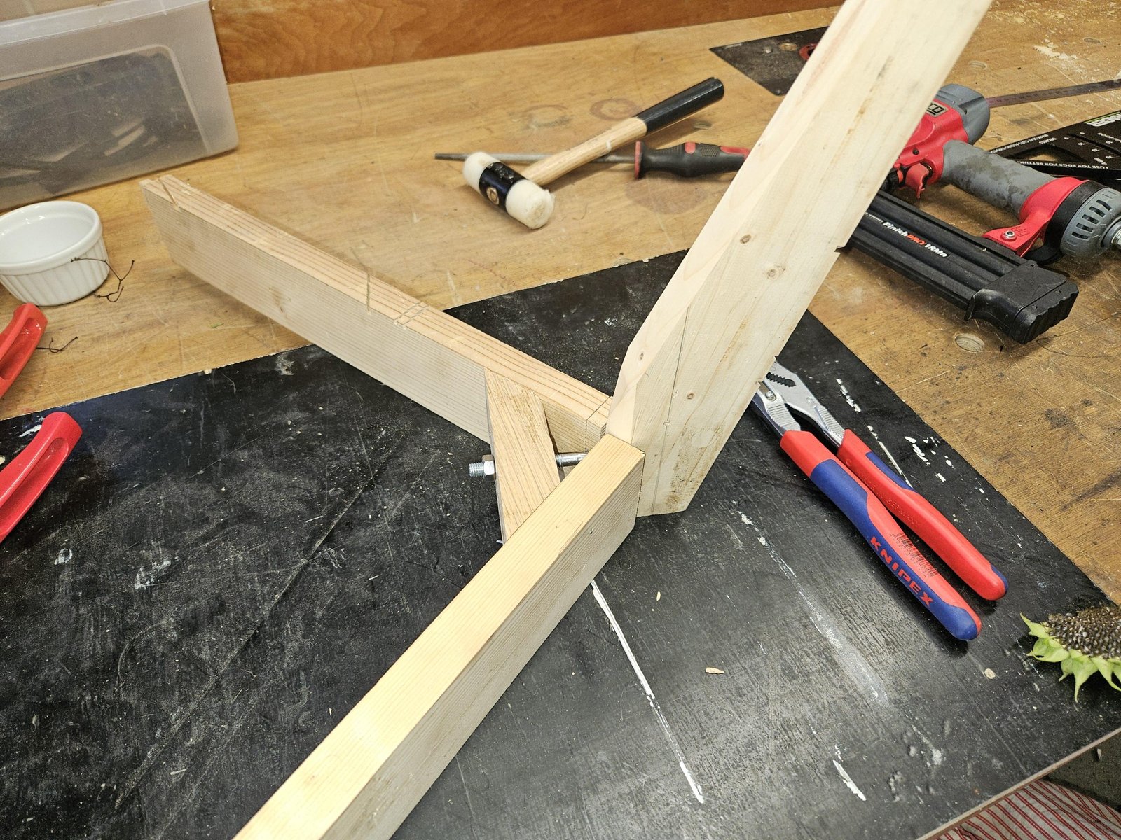 how to attach table legs to apron scaled