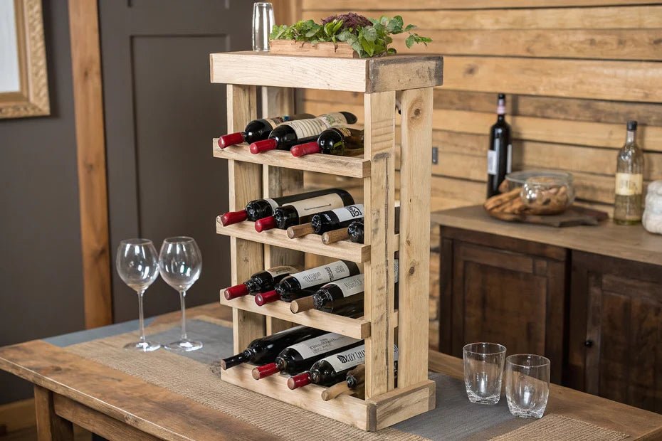 how to build wine rack