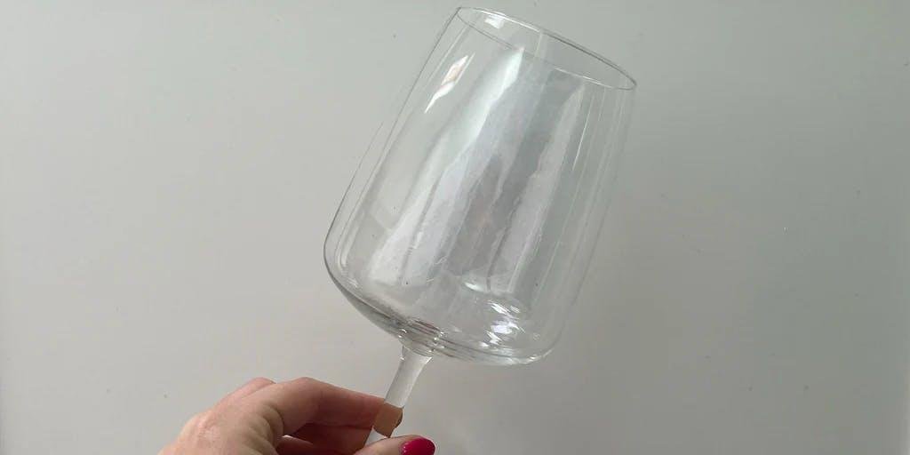 how to clean glassware that is cloudy