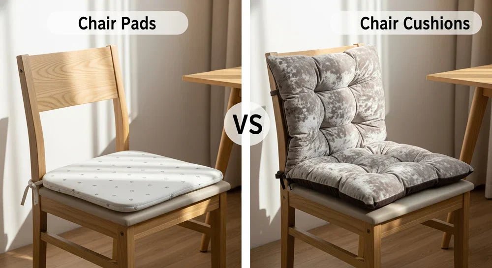 how to cover chair pads