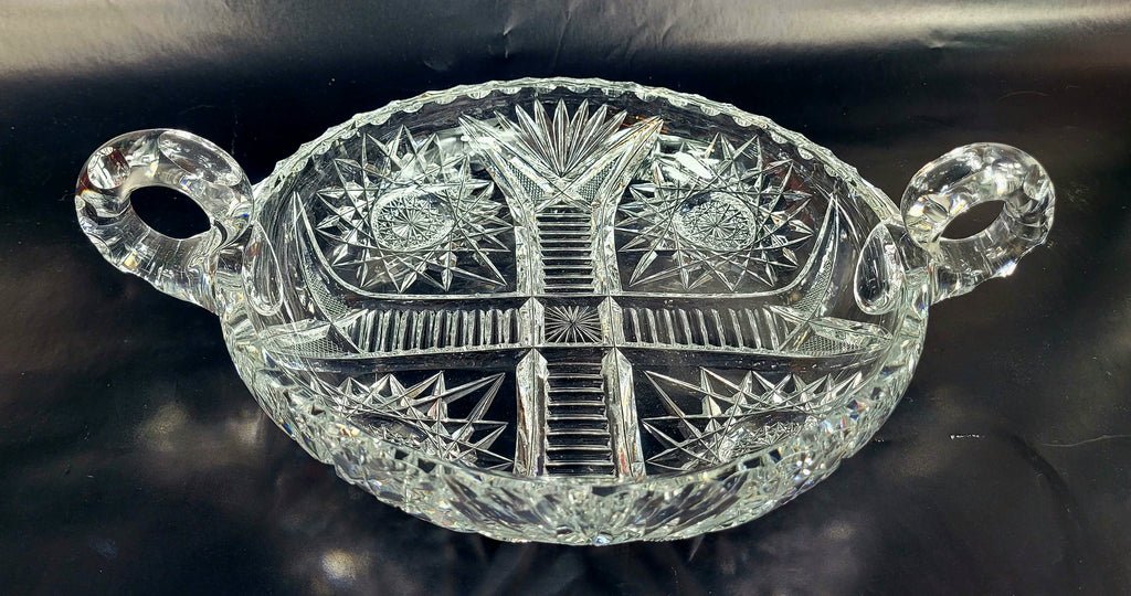 how to identify antique glassware