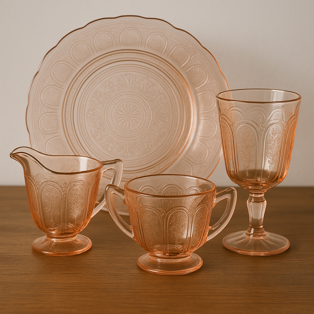 how to identify vintage glassware