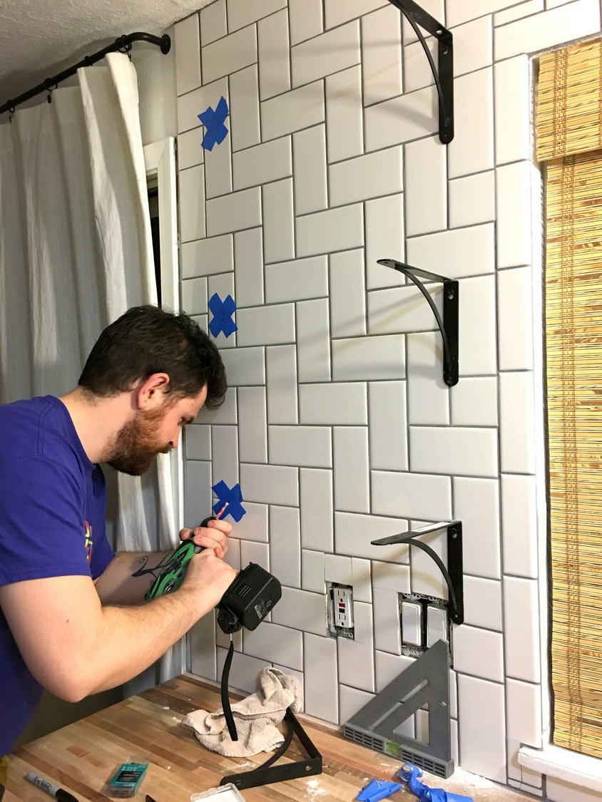 how to install ceramic tile on wall in kitchen